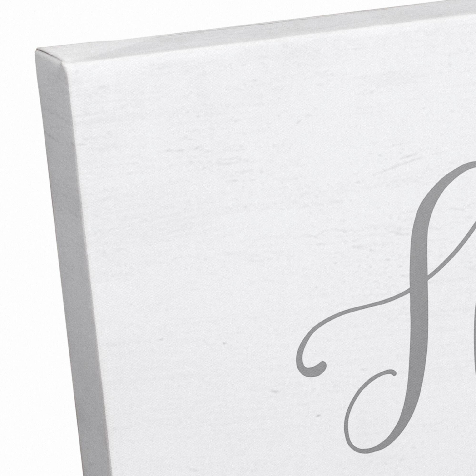 Let It Snow Canvas Wall Art